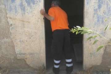 Batidas en zonas de barranco y senderos de Telde (Foto TA)