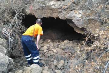 Batidas en zonas de barranco y senderos de Telde (Foto TA)