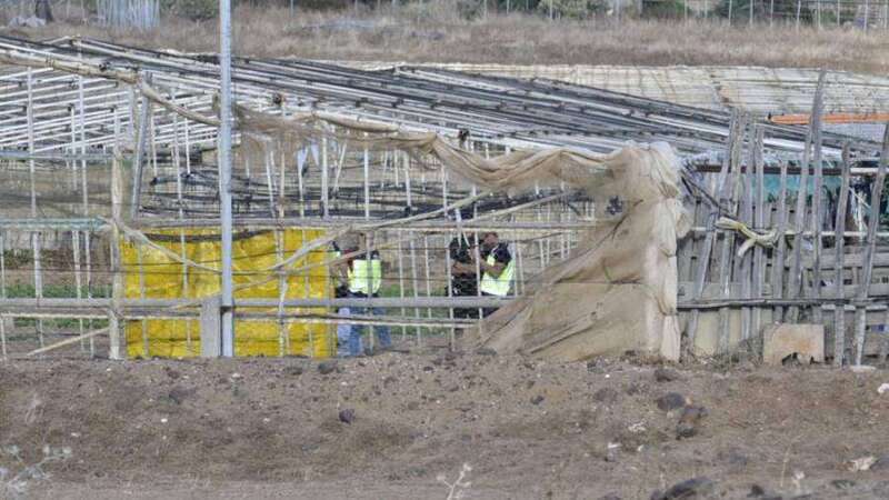 Imagen de la finca en la que se produjo el accidente (Foto Arcadio Suárez/C7)