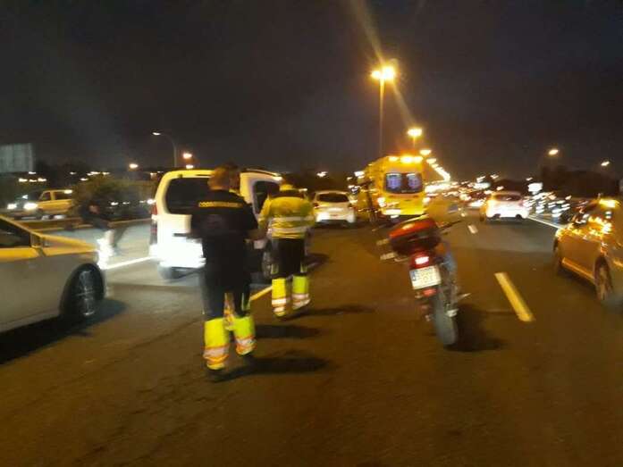 Imagen del lugar donde ocurrió el atropello (Foto TA)