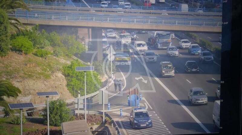 Imagen captada por un vecino (Foto TA)