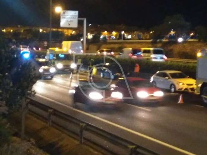 Imagen del siniestro (Foto TA)