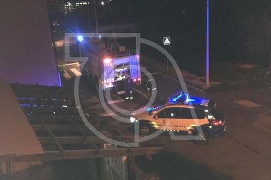 Nuevo incendio en el edificio abandonado de La Pardilla (Foto TA)