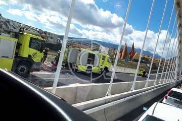 Fallece una persona en el viaducto de Las Longueras (Foto TA)