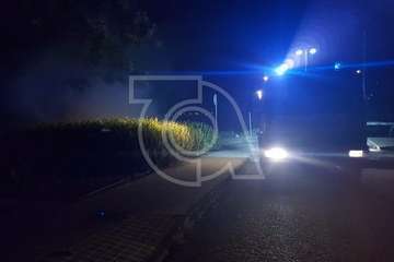 Madrugada de incendios intencionados en Los Llanos y Lomo Bristol (Foto TA)