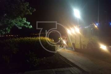 Madrugada de incendios intencionados en Los Llanos y Lomo Bristol (Foto TA)