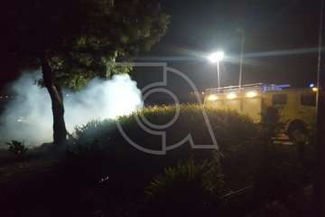 Madrugada de incendios intencionados en Los Llanos y Lomo Bristol (Foto TA)