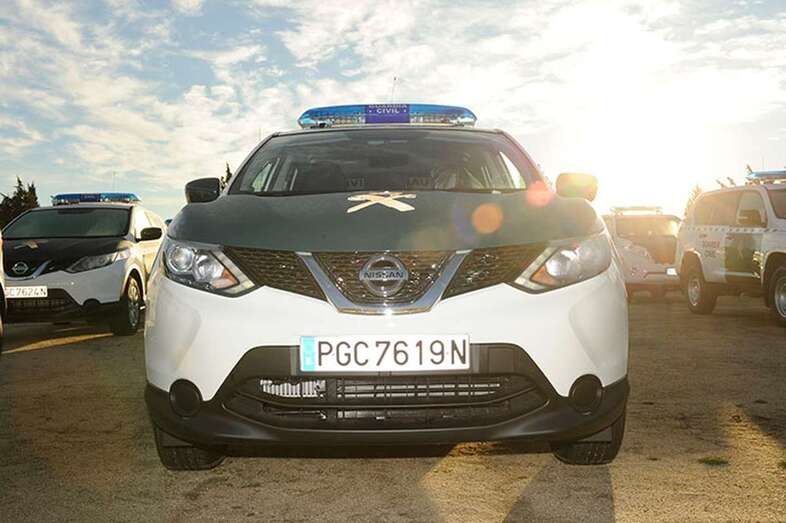 Imagen de archivo de un vehículo de la Guardia Civil (Foto TA)