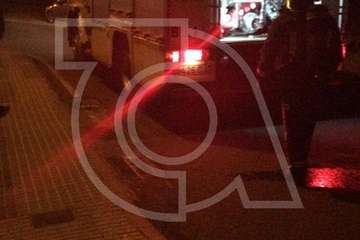 Un incendio quema una finca agrícola con animales en Lomo los Frailes (Las Huesas) (Foto TA)