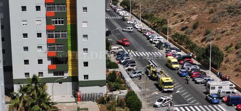 Imagen del siniestro (Foto TA)