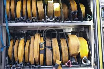 Incendio en un inmueble de La Garita (Foto TA)