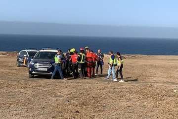 Hallado el cadáver de un hombre en unos acantilados de La Estrella, en Telde (Foto TA)