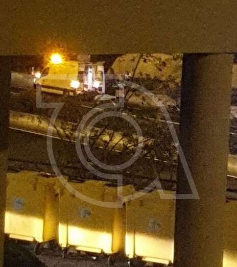 Una ambulancia del SUC en el lugar del suceso (Foto TA)