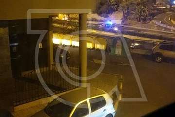 Un hombre fallece al caer desde el puente del Cruce de Melenara sobre la GC-1 (Foto TA)