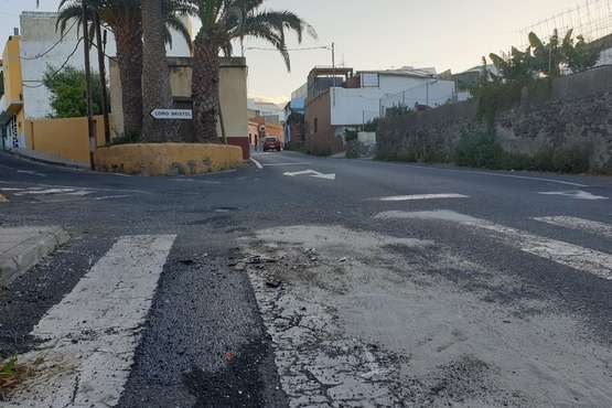 Zona donde se produjo el accidente (Foto TA)