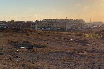 Atascos en la salida de La Garita hacia la GC-1 en dirección norte, originados por el atropello mortal (Foto TA)