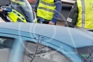 Accidente de tráfico frente a La Mareta (Foto TA)