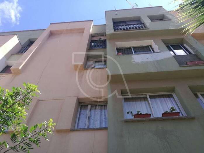 Bloque de viviendas de Jinámar donde se produjo el accidente (Foto TA)