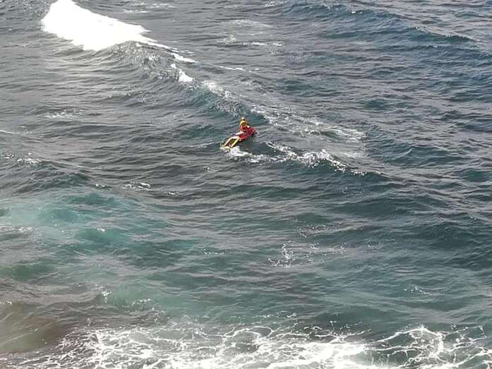 Imagen de archivo de la moto acuática del servicio de salvamento y socorrismo de Telde (Foto TA)