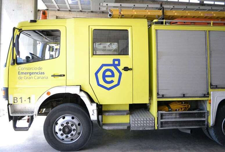 Imagen de archivo de una unidad de bomberos del Consorcio de Emergencias de Gran Canaria (Foto TA)