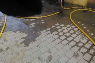 Nuevo incendio en la Casa de la Condesa (Foto TA)