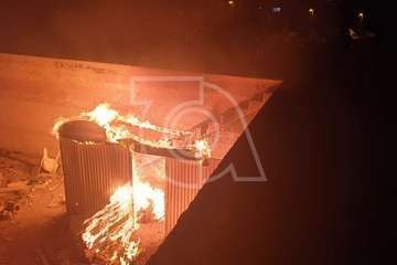  Incendio en la abandonada finca histórica de las Tres Suertes en Telde (Foto TA)