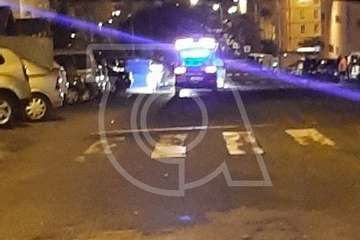 El vandalismo quema cuatro contenedores en el Valle de Jinámar (Foto TA)