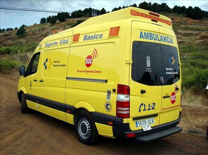 Ambulancia del SUC (Foto TA)