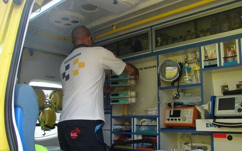 Imagen de archivo de una ambulancia del SUC (Foto TA)