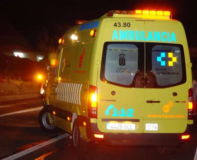 Ambulancia del SUC (Foto TA)