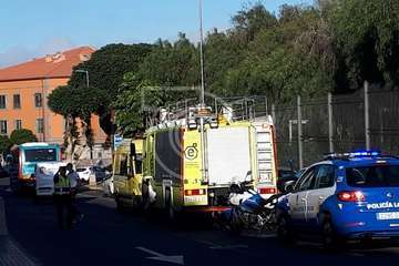 Evacuada una vecina de San Juan que sufrió una caída en su casa cuando estaba sola (Foto TA)