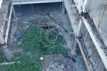 Nuevo incendio en el parquin subterráneo abandonado de Arnao (Foto Antonio Alí)