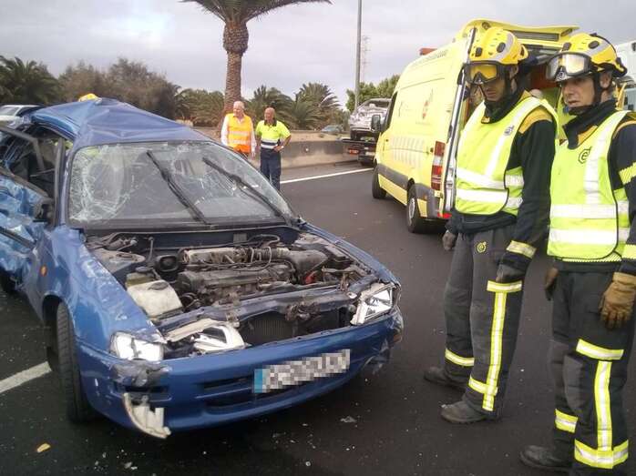 Imagen del siniestro (Foto TA)