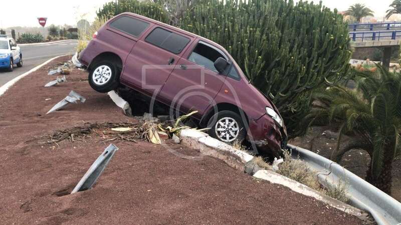 Estado en que quedó el vehículo siniestrado (Foto TA)