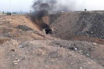 Un pequeño incendio hace saltar las alarmas en La Garita (Foto TA)