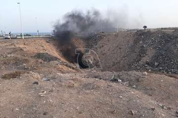 Un pequeño incendio hace saltar las alarmas en La Garita (Foto TA)