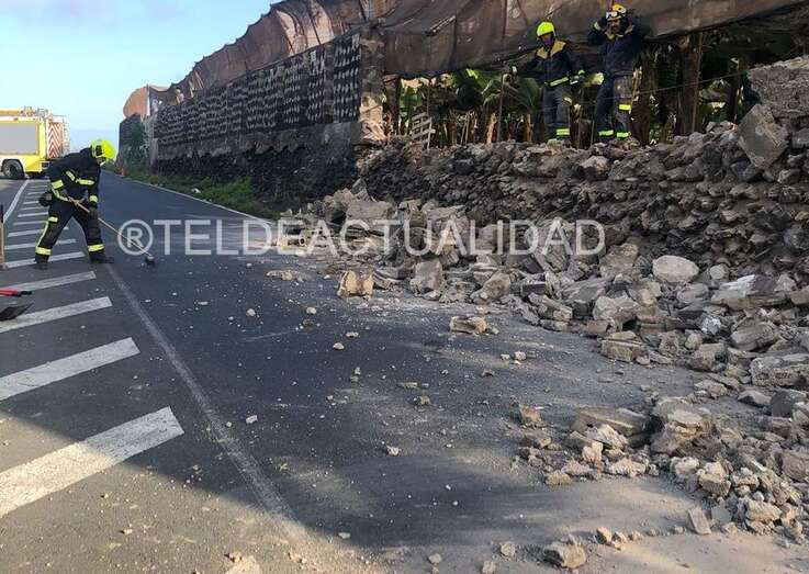 La carretera ya ha quedado reabierta (Foto TA)