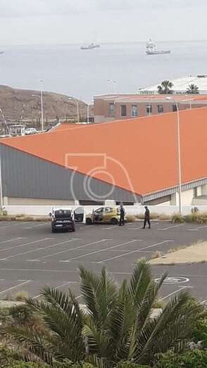 Momento de la detención del conductor (Foto TA)