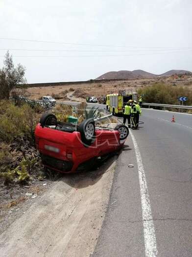 Imagen del vehículo siniestrado/TA.