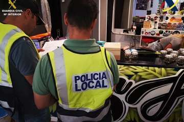 La investigación de un Juzgado de Telde desarticula una banda de tráfico de drogas/Guardia Civil.