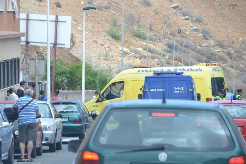 Imagen de un accidente en la zona/TA.