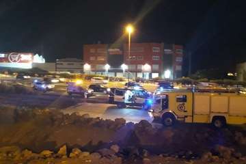 Accidente en la GC-1 en dirección sur, a la altura de Las Huesas/TA.