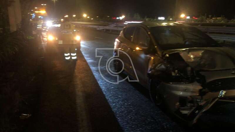 Los dos vehículos siniestrados/TA.