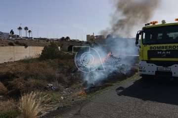 Intervención de los bomberos/TA.