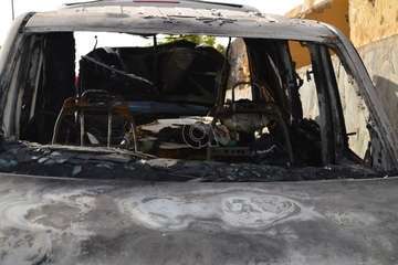 La Policía Nacional abre una investigación sobre el incendio de dos coches en Lomo Bristol/TA.