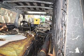 La Policía Nacional abre una investigación sobre el incendio de dos coches en Lomo Bristol/TA.