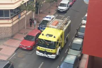 Conato de incendio en un inmueble abandonado de Los Llanos de Telde/TA.