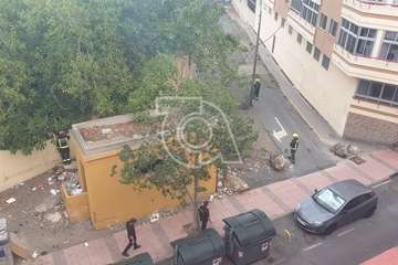 Conato de incendio en un inmueble abandonado de Los Llanos de Telde/TA.