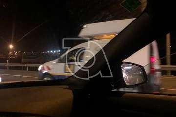 Un accidente en la GC-1, a la altura de La Pardilla, causa retenciones de tráfico/TA.