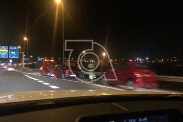 Un accidente en la GC-1, a la altura de La Pardilla, causa retenciones de tráfico/TA.